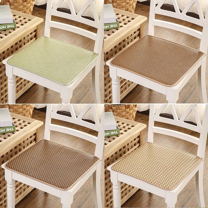夏季清凉透气椅子垫藤席坐垫冰丝凉爽坐垫坐垫学生垫餐桌坐垫包邮