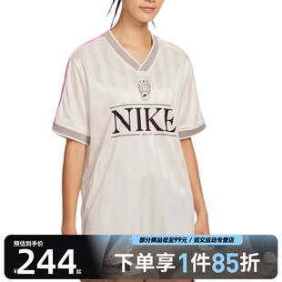 NSW NECK 运动休闲短袖 133 NIKE耐克女子AS T恤IH8505