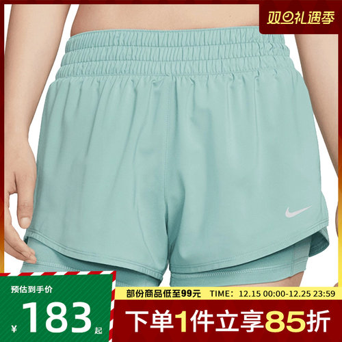 NIKE耐克女子AS ONE MR 3IN 2N1 SRT运动休闲短裤DX6013-017