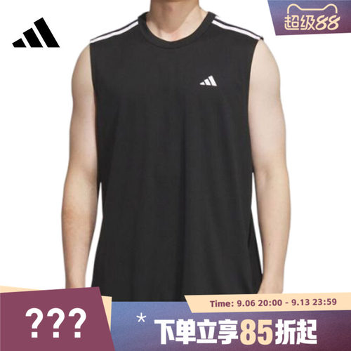 adidas阿迪达斯男女BB ALWRLD TANK运动休闲无袖T恤KE5906