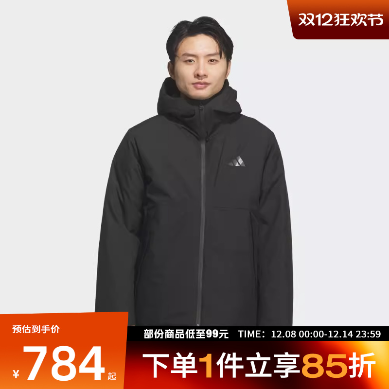 adidas阿迪达斯男子TECH DOWN JKT运动休闲羽绒服KQ5505