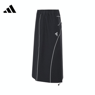 adidas阿迪達(dá)斯女子FUSTL SKIRT運(yùn)動(dòng)休閑半身裙JM6216