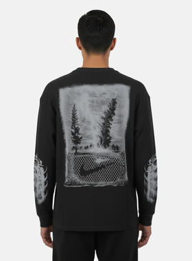 NIKE耐克男子M NK THERMAL UF运动休闲圆领长袖T恤IQ1016-045