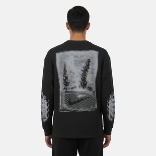 NIKE耐克男子M NK THERMAL UF运动休闲圆领长袖T恤IQ1016-045