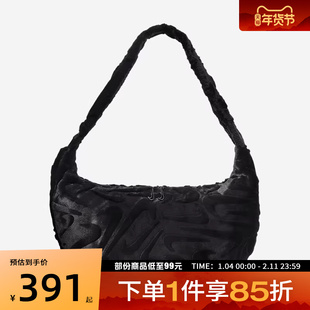 NIKE耐克女子NSW FUR SLOUCHY BAG运动休闲单肩包HQ7515-010