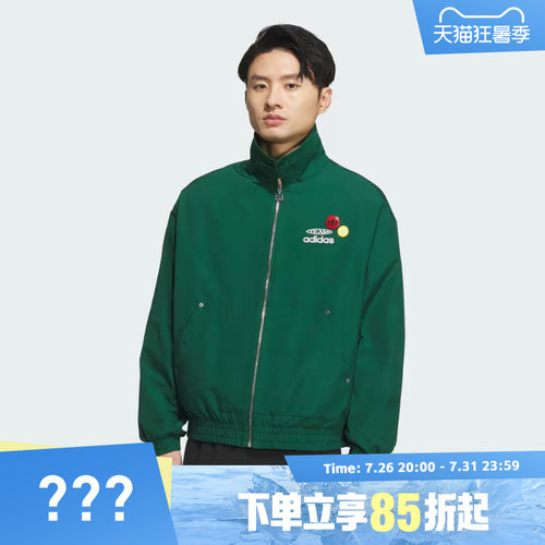 adidas阿迪达斯三叶草男子IH JKT M运动健身夹克外套KC0136