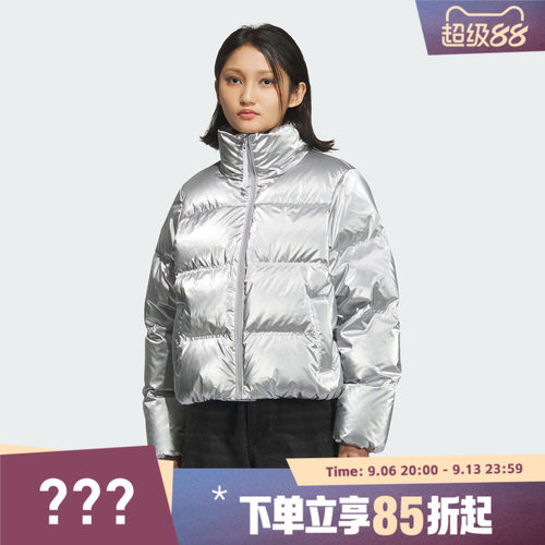 adidas阿迪达斯三叶草女子运动休闲羽绒服KC5402