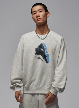 NIKE耐克男子AS M J BRK AJ11运动休闲套头衫卫衣IM6302-050