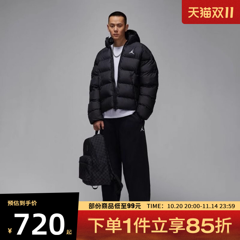 NIKE耐克男子BRK PUFFER JKT运动休闲棉服外套HV0533-010