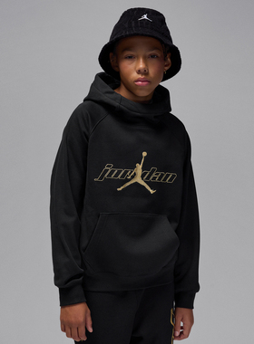 NIKE耐克儿童运动休闲套头衫卫衣JD2542219GS-002