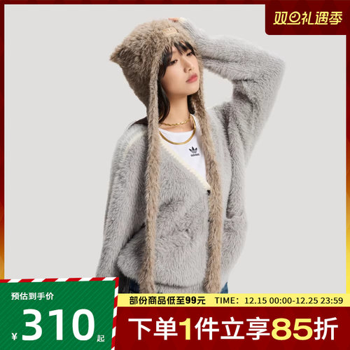 adidas阿迪达斯三叶草男女运动休闲帽子KH0285