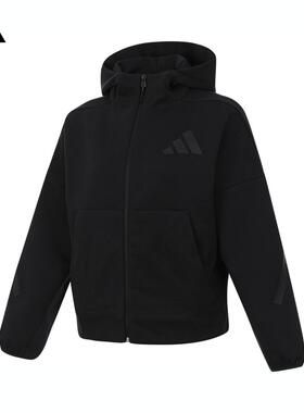 adidas阿迪达斯女子外套Z.N.E.黑标运动休闲夹克JE7848
