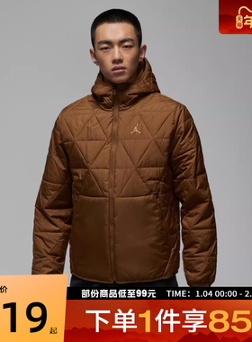 NIKE耐克男子AS M J TF SPRT 运动休闲连帽棉服外套FZ3163-281