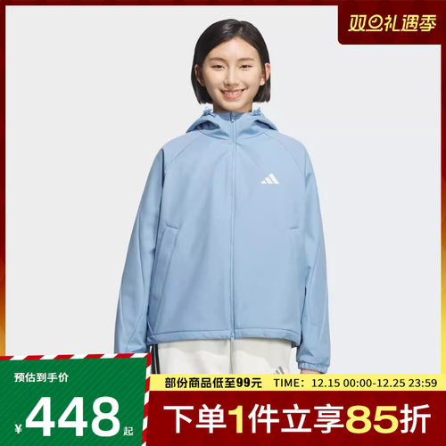 adidas阿迪达斯女子MS SOFTSHELL JK运动健身夹克外套KC0087