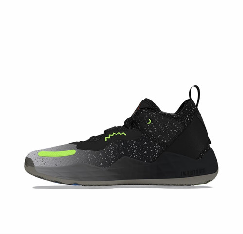 adidas Issue3米切尔3代篮球鞋 男女同款 黑灰GW3647 杭州zx仓