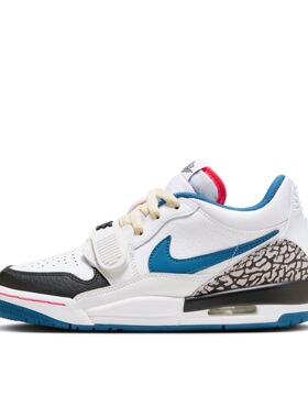 耐克Air Jordan Legacy312白蓝女子休闲篮球鞋FV8117-141重庆YM仓