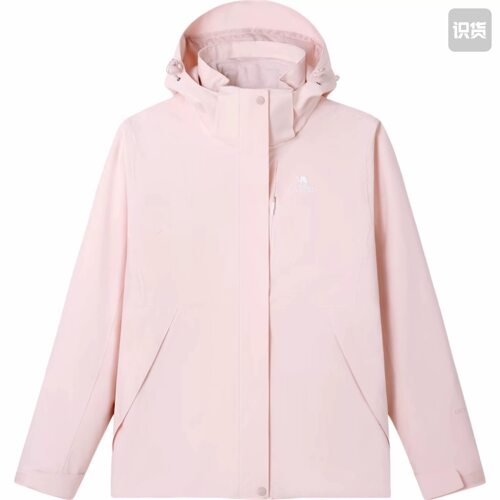Camel/骆驼丁真防油污透气耐磨冲锋衣 AD22263513烟花粉河南wh仓