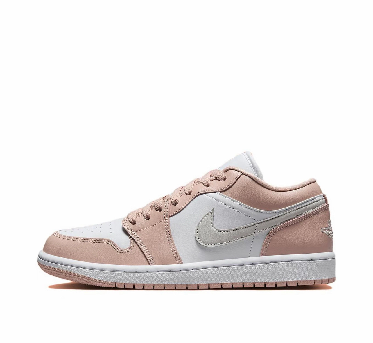 JORDAN JORDAN Air Jordan 1 Low AJ1粉白低帮复古篮球鞋广东WE仓