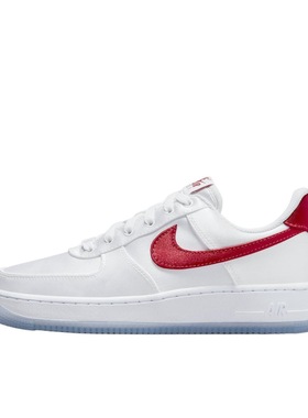 Nike Air Force 1 Low AF1白红色低帮休闲板鞋DX6541-100洛阳LY仓