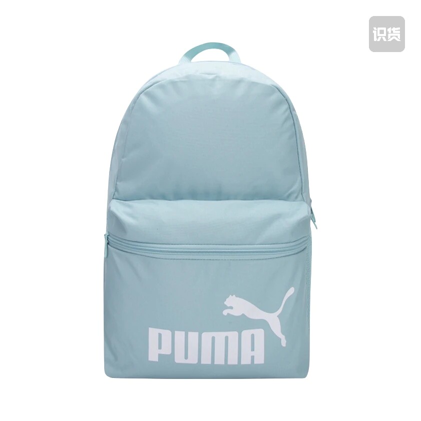 Puma 休闲旅游运动字母印花品牌徽标 天蓝色 079943-14 山东xc仓