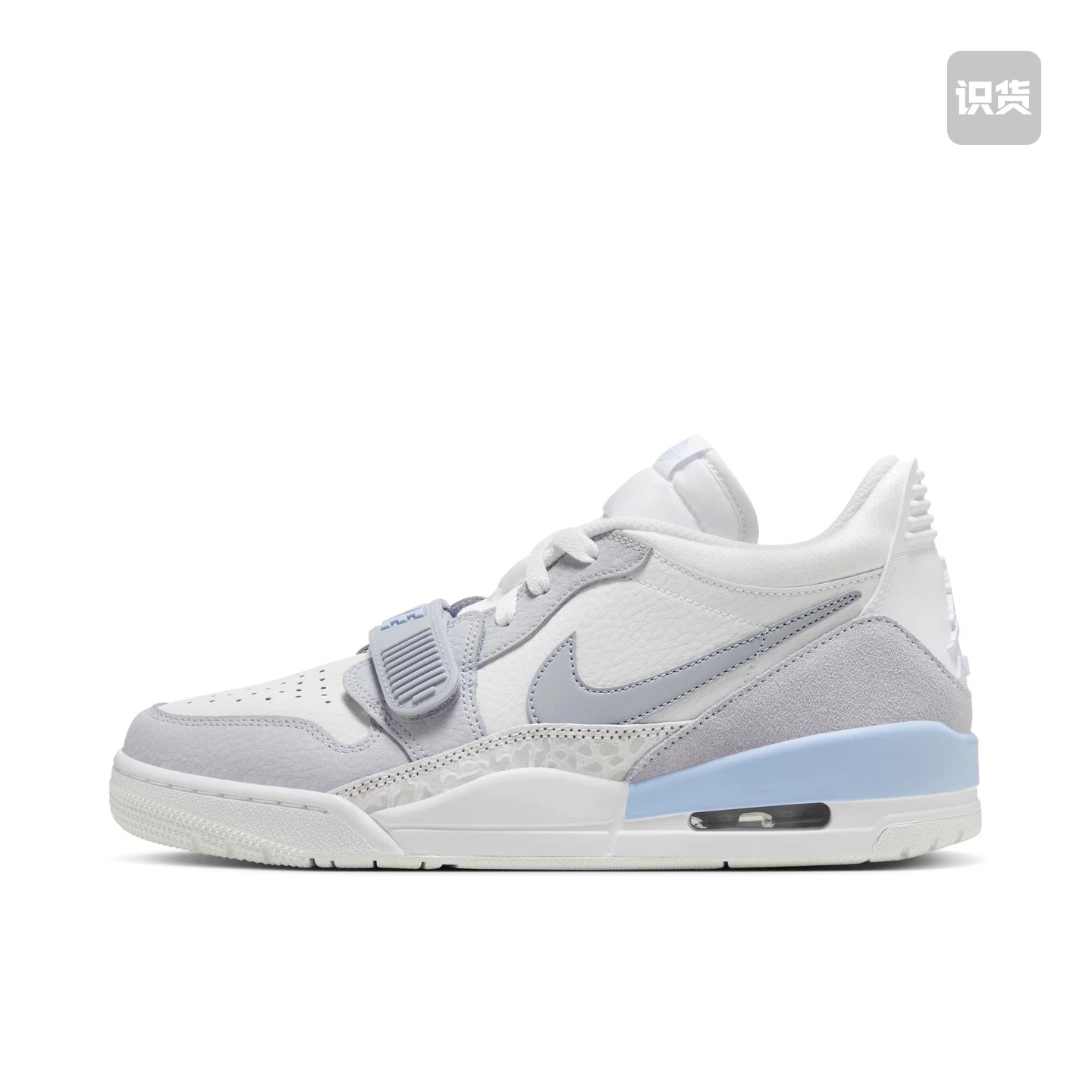 耐克Nike Air Jordan Legacy 白灰蓝低帮HQ1190-101浙江极速仓,运动鞋new,运动休闲鞋,淘宝优惠券,粉丝福利购,淘宝优惠卷