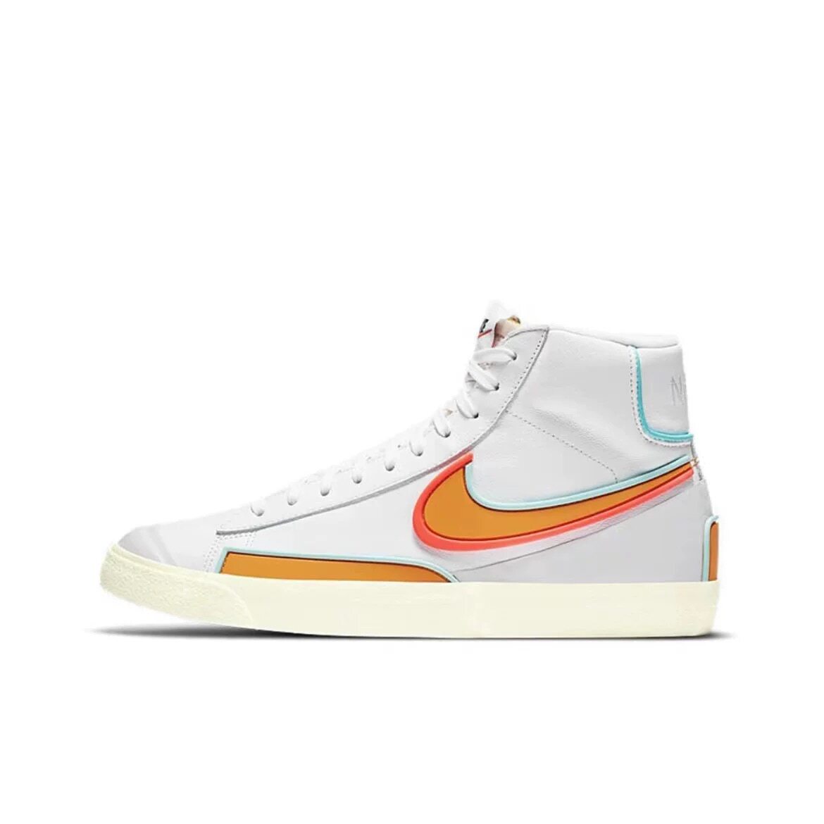 耐克BLAZER MID77女子开拓者高帮运动休闲板鞋DC1746-100武汉TP仓