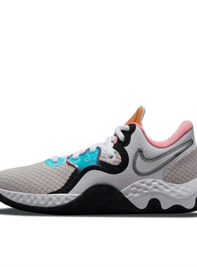 Nike Renew Elevate 2 实战篮球鞋 灰蓝粉 cw3406-505 杭州zx仓