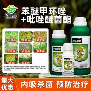 翠靓25%苯甲吡唑酯醚菌酯苯醚甲环唑香蕉黑叶斑炭疽病农药杀菌剂
