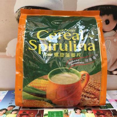 香港科士威即溶螺旋藻麦片冲饮即食含燕麦代餐早餐营养麦片 83033