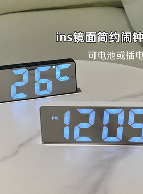 简约LED大数字电子时钟客厅