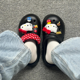 hellokitty鞋花鞋扣可拆卸卡扣洞洞鞋配饰鞋子配件一套高级感装饰