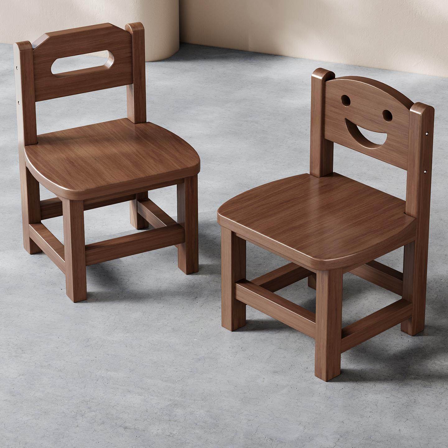 轻奢高级感矮凳实木凳子家用靠背小椅子客厅儿童板凳中古木头方凳,住宅家具,矮凳,淘宝优惠券,粉丝福利购,淘宝优惠卷