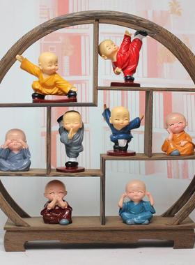 禅意乔迁新居桌面摆件家居装饰工艺礼品摆饰客厅玄关电视酒柜佛像