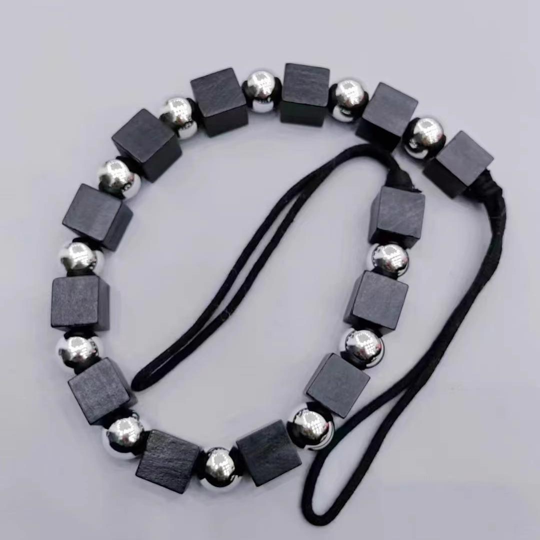 金源窗饰新款重工窗帘绑带高级感木质方糖绑绳