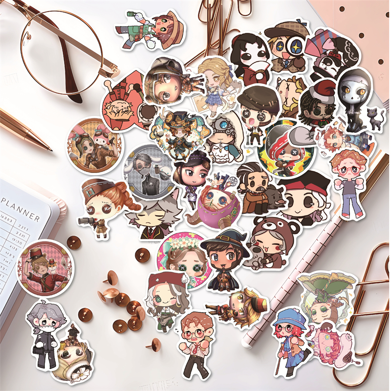 50张第五人格Q版装饰防水贴纸