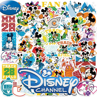 50张DSN卡通运动米奇米老鼠贴纸