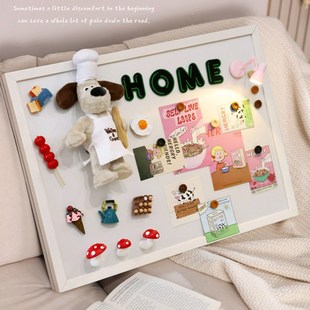 2025新款电表箱装饰画奶油风diy磁吸配电箱网线盒开关盒遮挡挂画