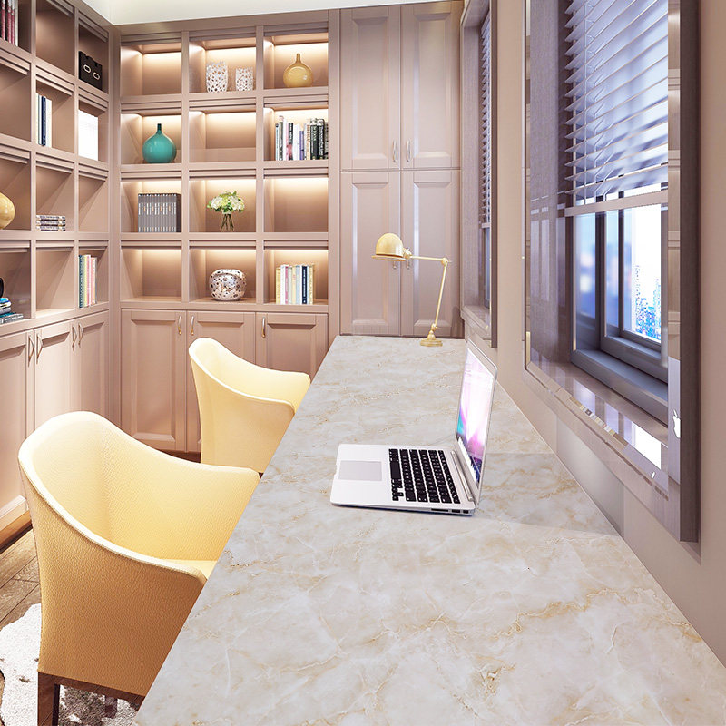 仿大理石贴纸防水加厚灶台防油厨房台面贴纸pvc电视背景墙纸自粘,家居饰品,软装墙贴,淘宝优惠券,粉丝福利购,淘宝优惠卷