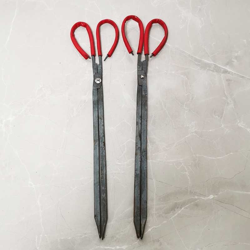 手工铁钳烧烤碳夹炭钳不锈钢夹长柄扁头火钳户外垃圾钳拾物器火夹,家庭/个人清洁工具,垃圾夹,淘宝优惠券,粉丝福利购,淘宝优惠卷