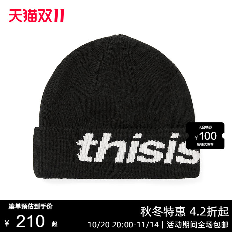 帽子SP-LogoBigCuffBeanie