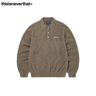 SCT Polo Logo Knit 25年秋长绒毛毛衣 Shaggy thisisneverthat®