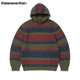 Knit thisisneverthat®Striped Waffle Hoodie秋冬华夫条纹卫衣