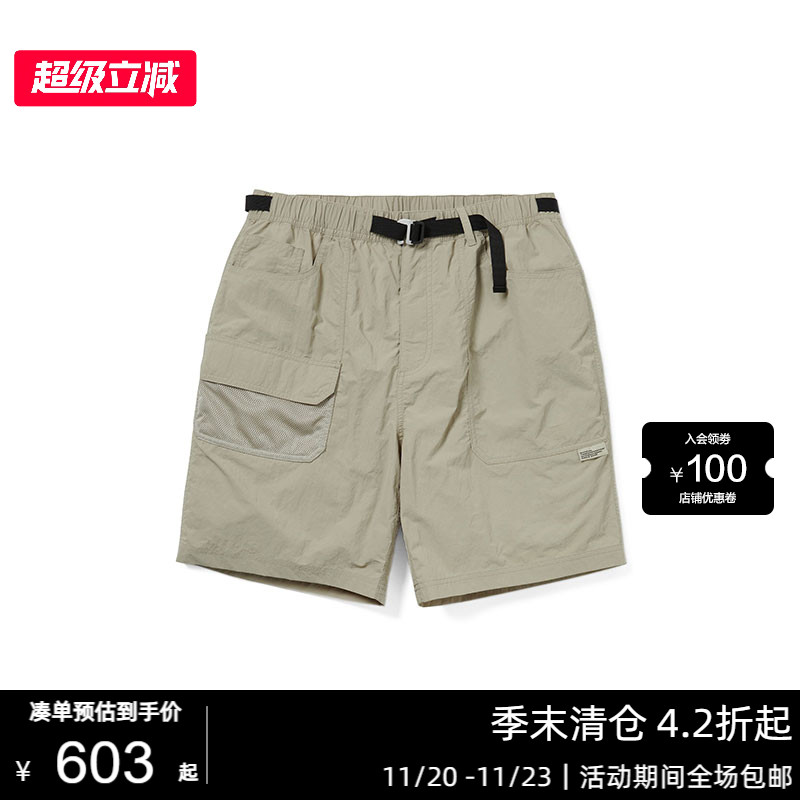 thisisneverthat® Mountain Short 25早春新款可调节登山短裤