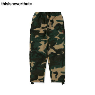 Pant秋冬迷彩拉绒休闲裤 thisisneverthat®Camouflage Brushed
