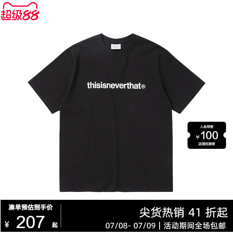 夏季新品T恤thisisneverthat®