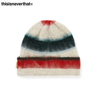 thisisneverthat® Striped Mohair Beanie 25年秋冬款针织毛线帽