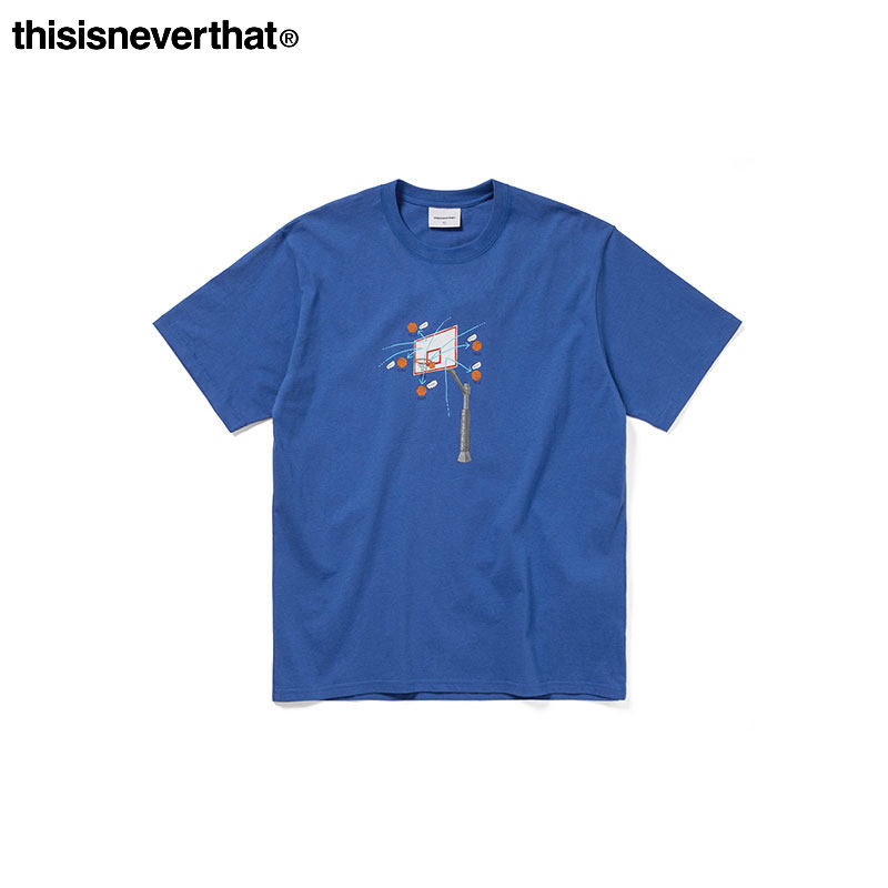 thisisneverthat®Boing Tee 25夏季新款篮球框印花男士短袖T恤