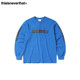 秋冬彩色印花圆领长袖 thisisneverthat® T恤 Tee FCP