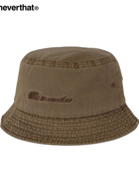 thisisneverthat®Overdyed SCT-Logo Bucket Hat秋冬新品渔夫帽