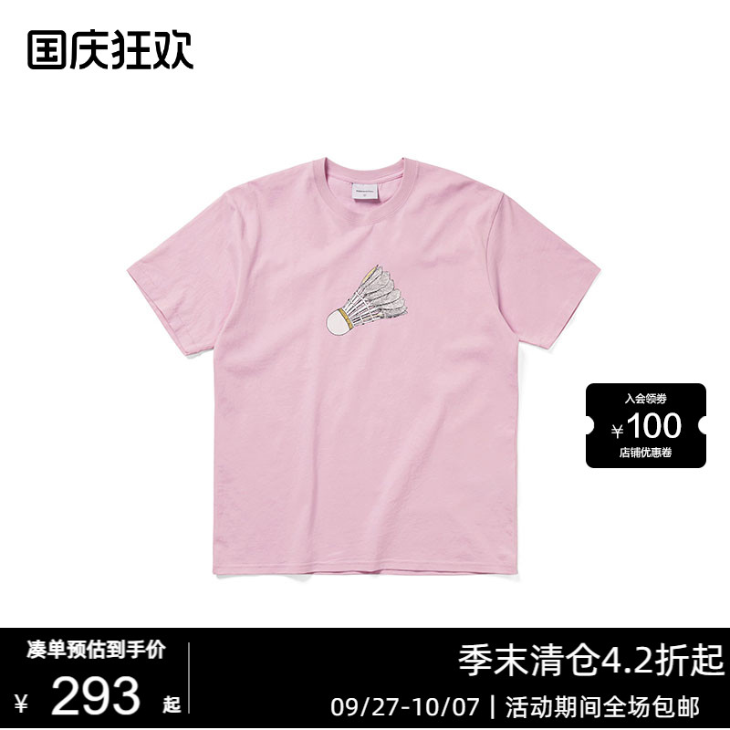 thisisneverthat® Shuttlecock Tee 25早春新款羽毛球印花短袖T恤